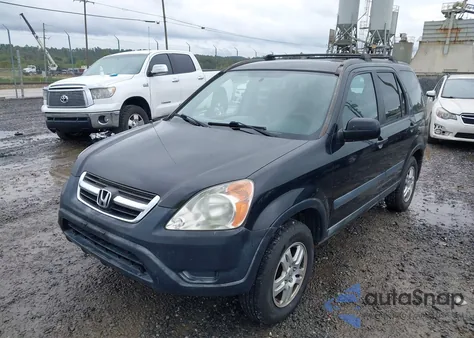 2003 Honda Cr-V Ex из США, поврежденный, VIN JHLRD788X3C801023